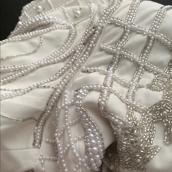 Karen Millen Crystal Embellished Woven Maxi Blazer Dress SIZE UK 10 RRP £549 - Picture 6 of 7